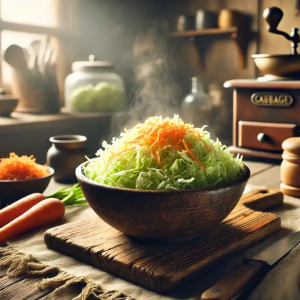 Вкус из прошлого: Как приготовить вкусный салат из свежей капусты, как в советской школьной столовой